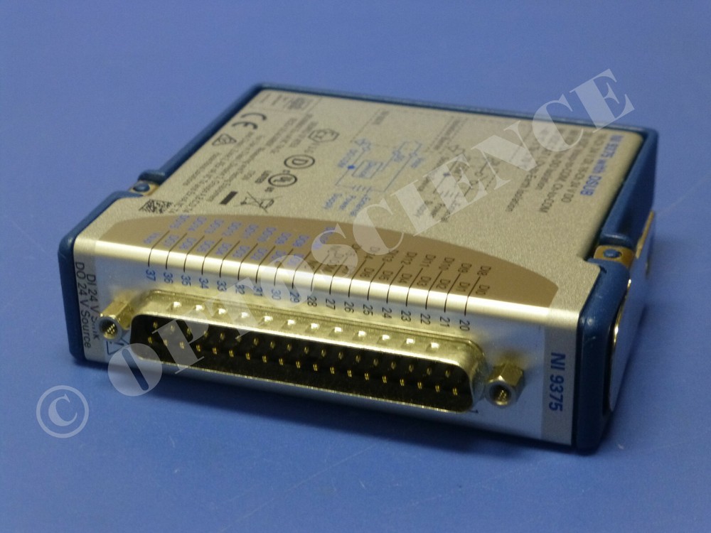 National Instruments NI 9375 cDAQ Digital Input / Output Module, 32ch DIO, D-Sub