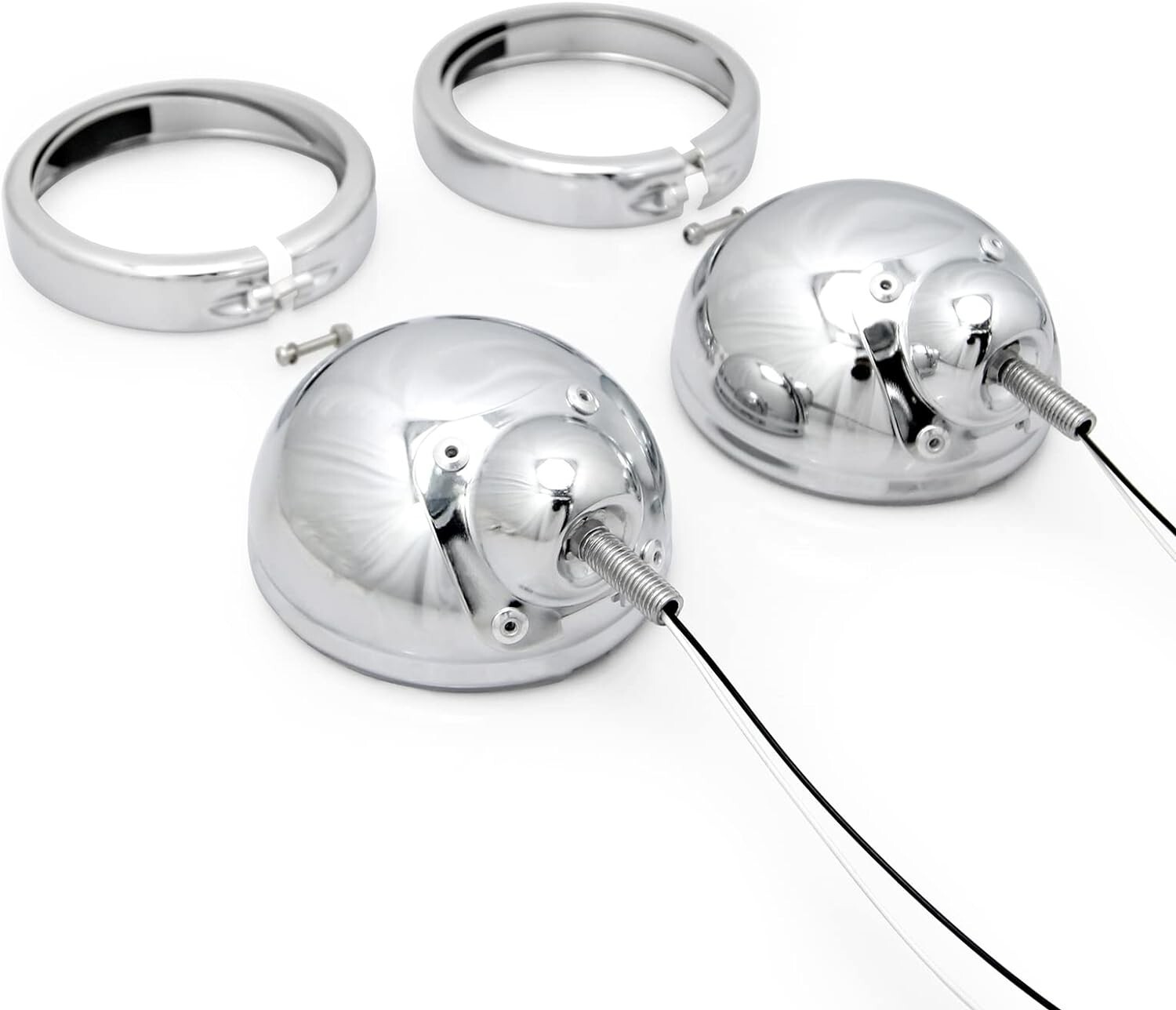 4.5" Passing Fog light housing Bracket mounting for harley touring street glide