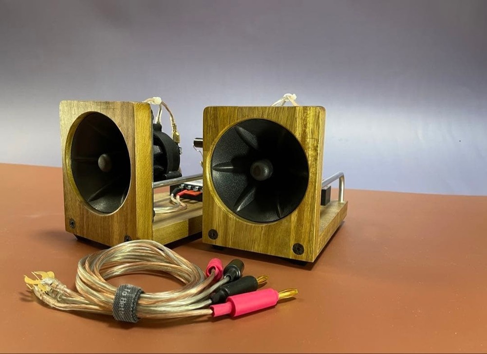 Horn-type super tweeter Tweeter Simple deadening solution