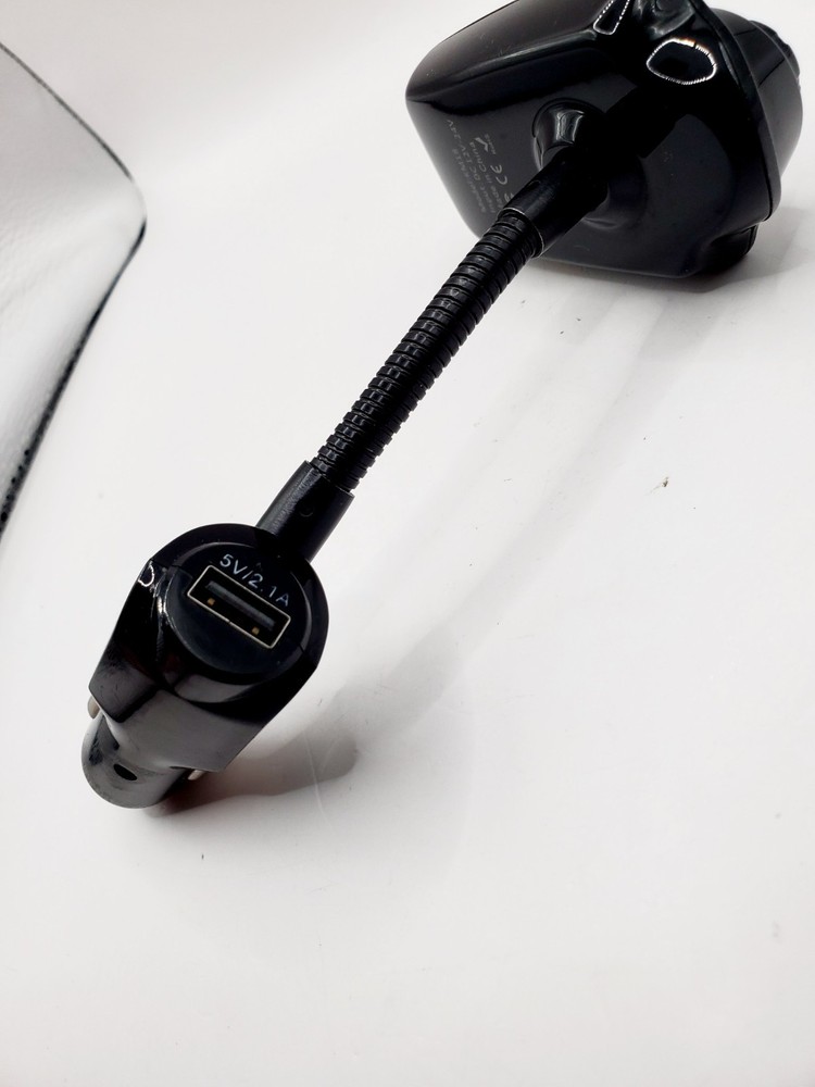 Wireless FM Transmitter Adapter Bluetooth, LED Display, KM18