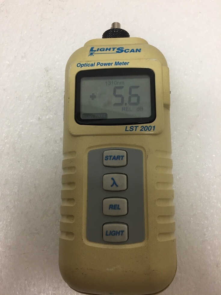 LIGHTSCAN OPTICAL POWER METER LST2001