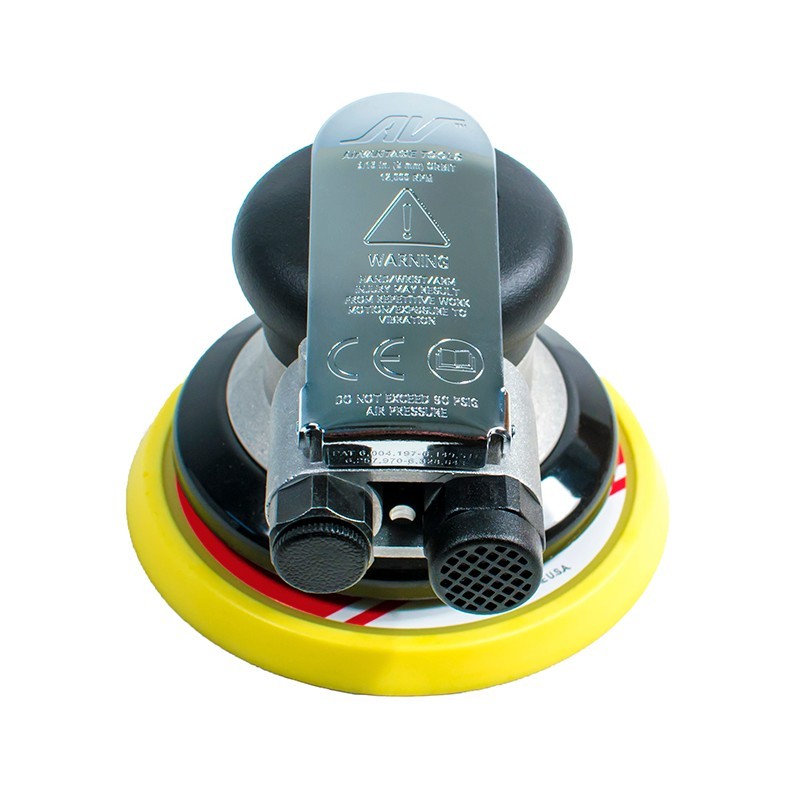 AirVANTAGE 5" Random Orbital 3/16" Orbit Palm Sander with Hook & Loop Pad