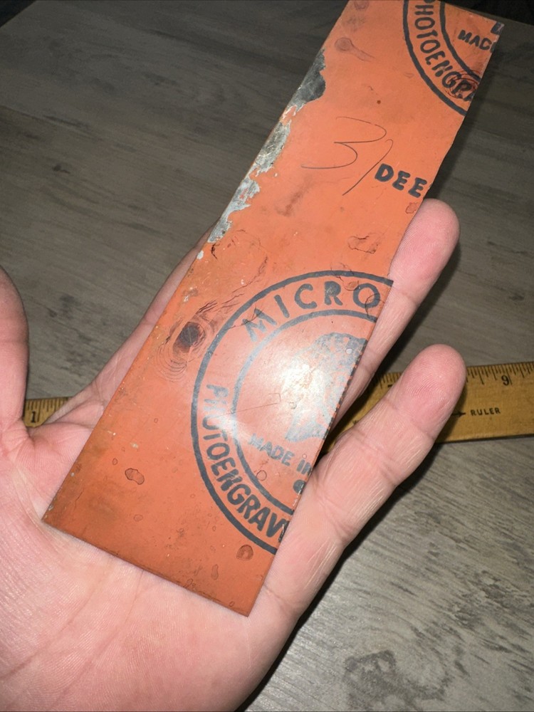 Printing Plate ( Hydromatics Ball Flo )