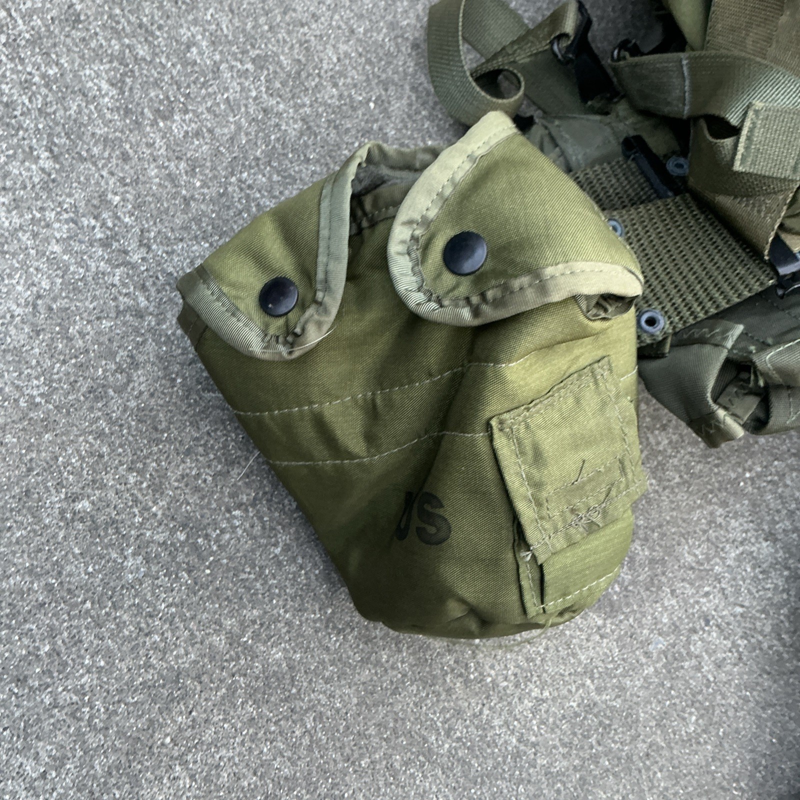 Us Army Gear Belt With Pouches