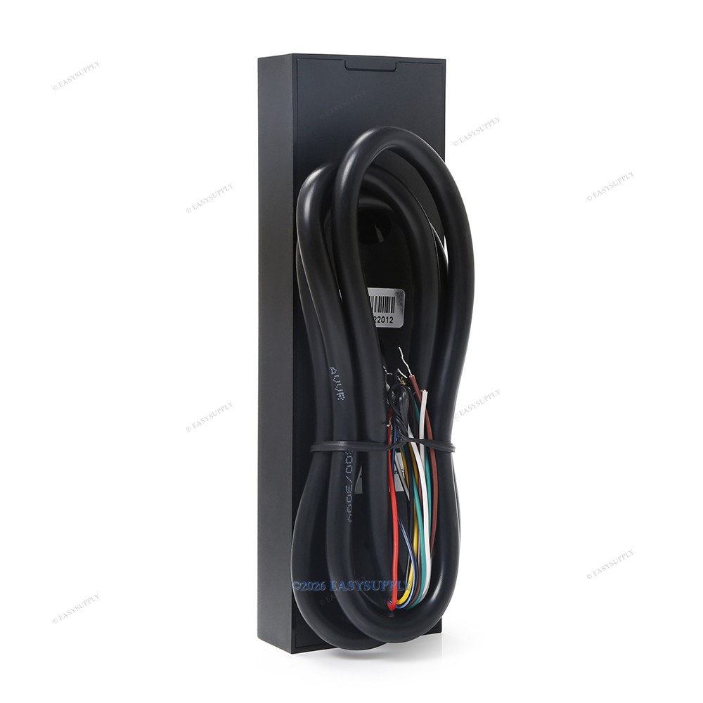 HOMSECUR Access Control System Kit With Power Doorbell Exit Button Strike Lock