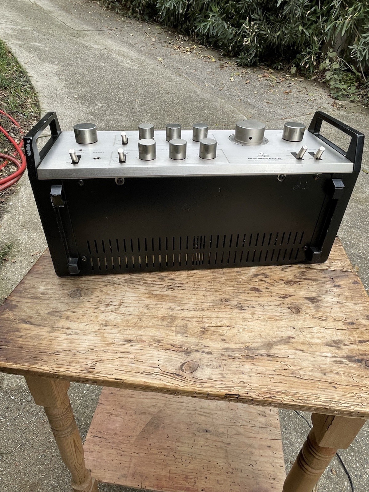 Vintage Mitsubishi DA-P10 Dual Monaural Construction Stereo Preamplifier