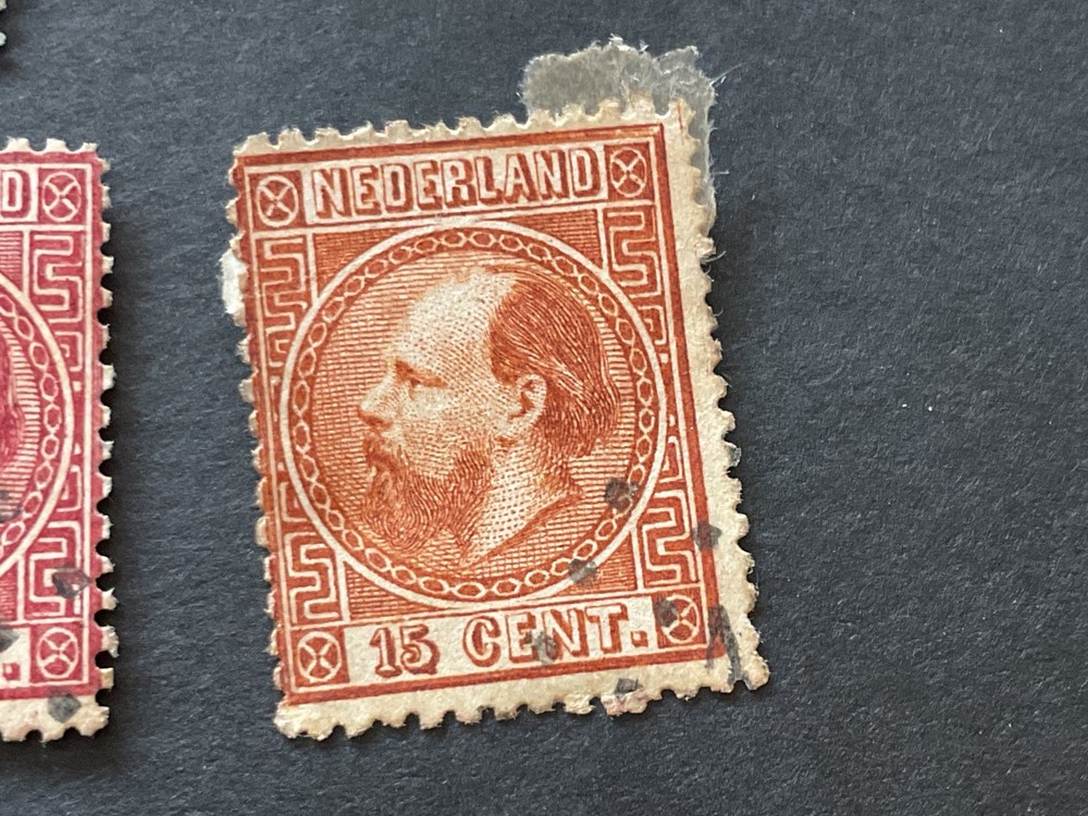 Netherlands 1852 - 1867 used stamps B3263