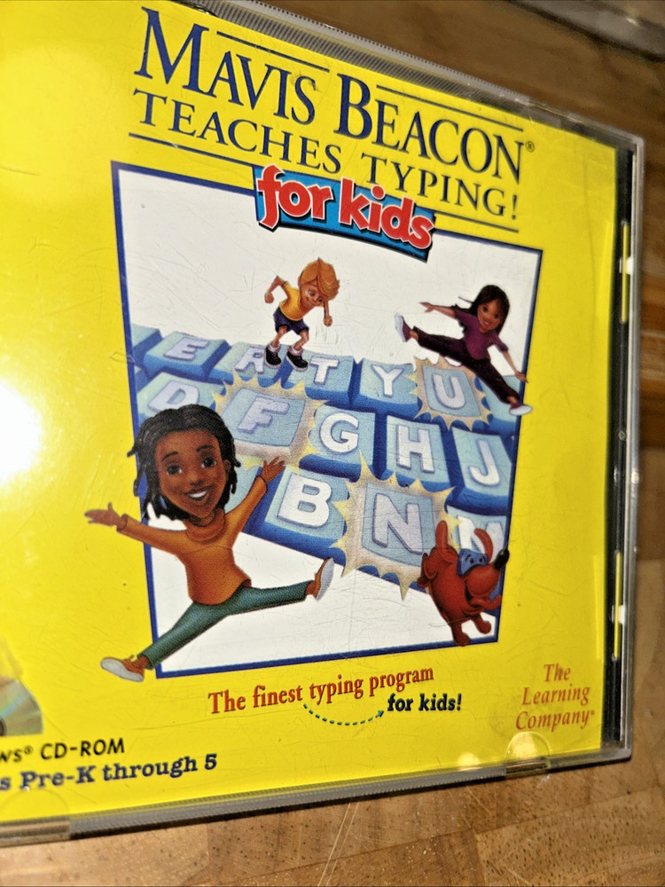 Typing for Kids PC CD children learn computer keyboard techniques type accurate!