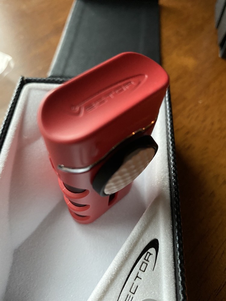 Vector CADDIE Golf Cigar Single Jet Lighter - Red - New