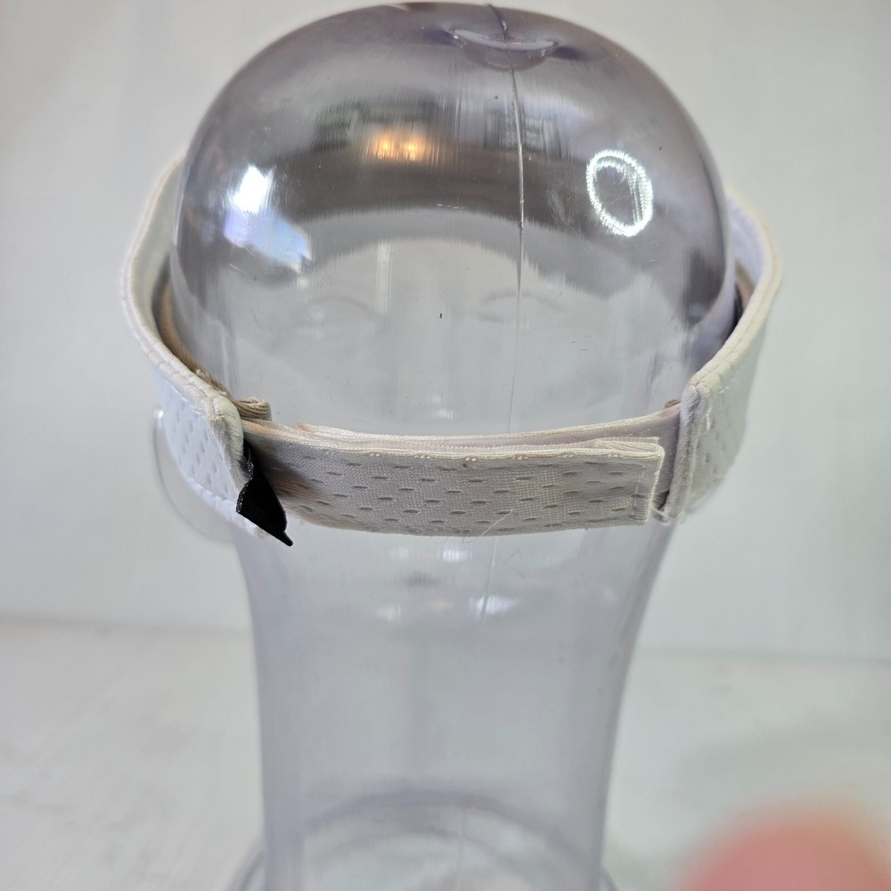 Pacific headwear ELITE visor hat white Pro Model adjustable