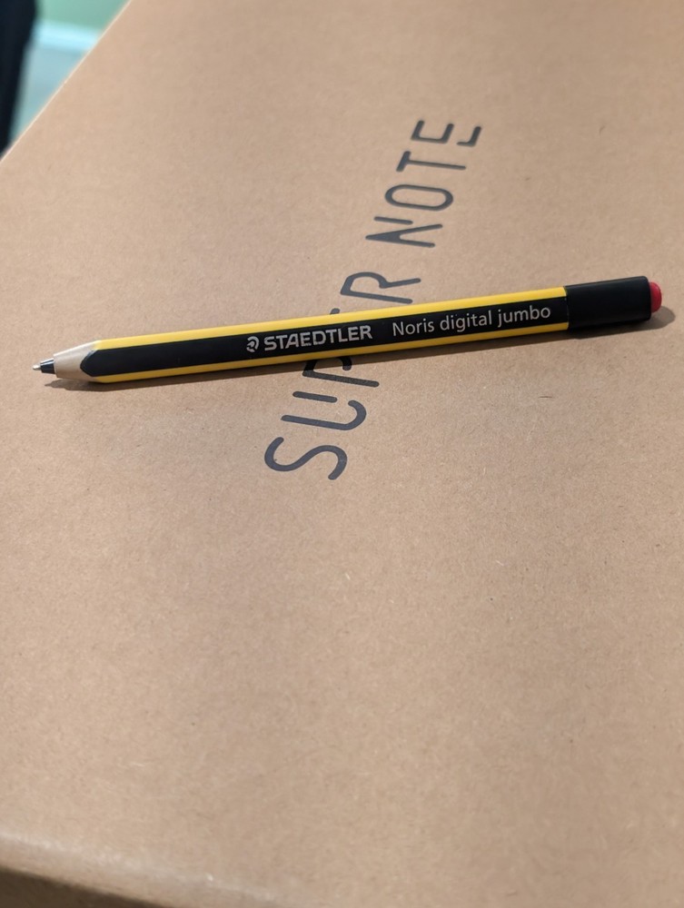Supernote A5 X with Folio Case and aftermarket pen bundle