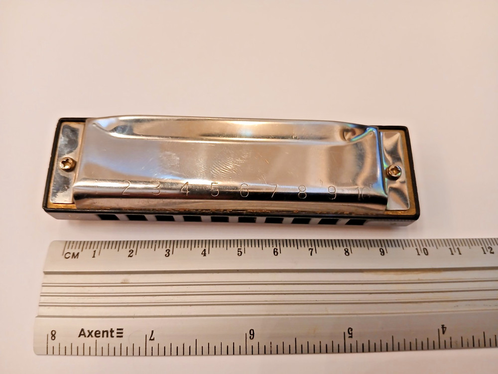 vintage harmonica