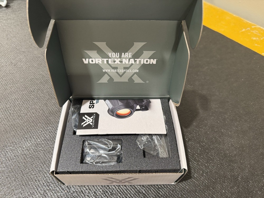 Vortex Sparc Solar Red Dot Sight 2 MOA Optic – Solar/Battery Pwrd Red Dot