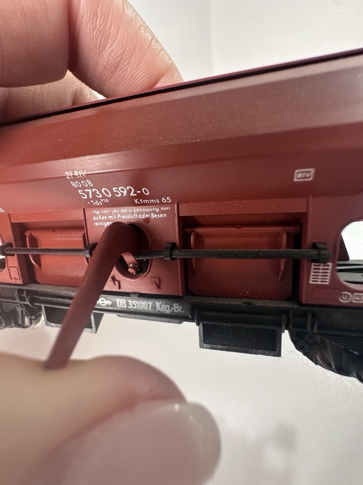 Fleishmann 5520, DB Self-Unloading Hopper, & Baggage Cart "Prussia Railway"