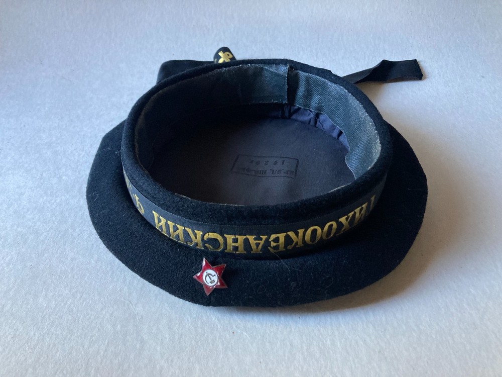 1920's-30's Soviet sailor's cap-Pacific Fleet
