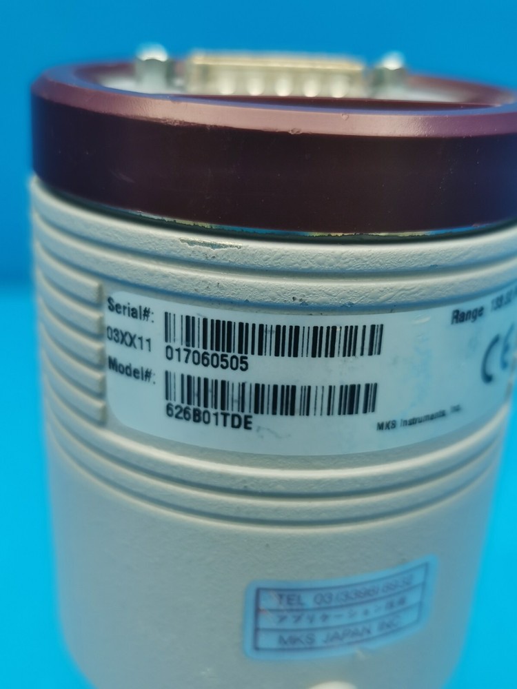 MKS Baratron Capacitance Manometer 626B01TDE RANGE 133.32 Pa