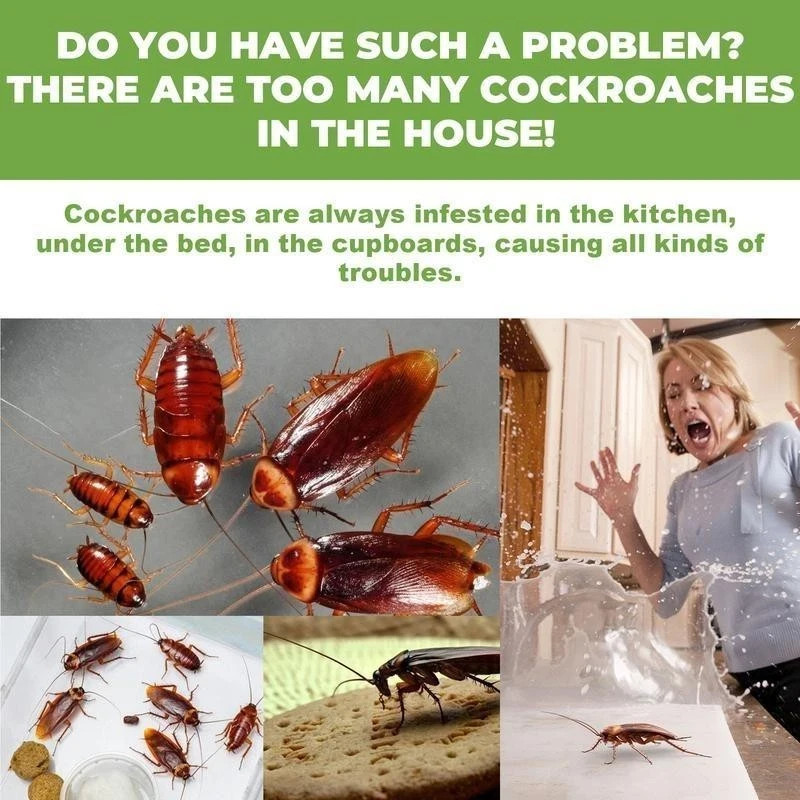 Roach Repellent MoonSpry, Domestic Dormitory Kitchen Powerful Cleaning Cockroach