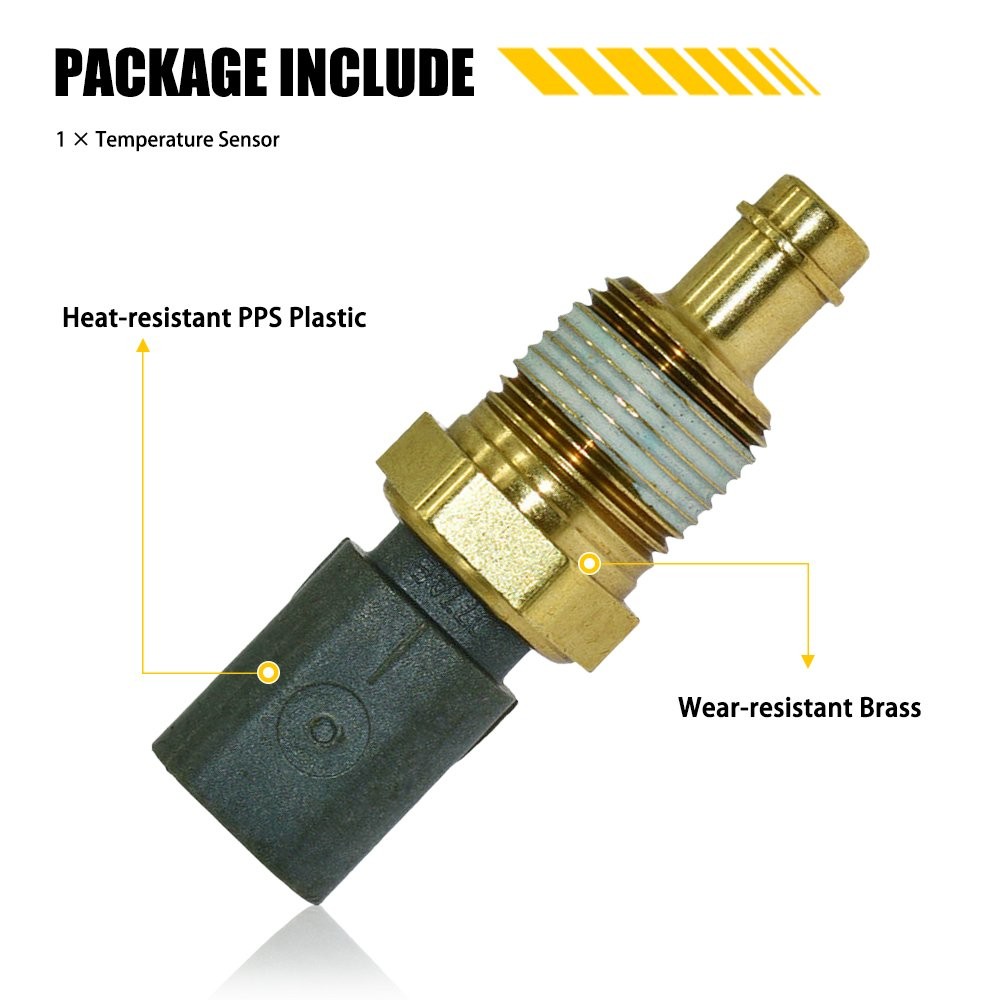 Engine Coolant Temperature Sensor Water Temp Switch For Chrysler Dodge Jeep New