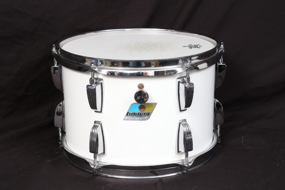 1970's Ludwig 12" Tom - White Cortex