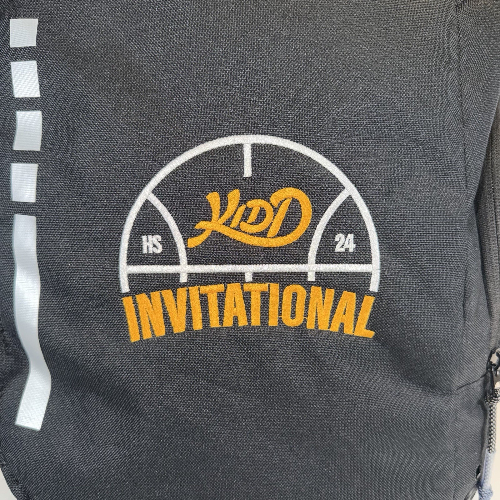 Nike Elite Black Backpack w/ Bubble Strap HS 2024 Jason Kidd Invitational - EUC