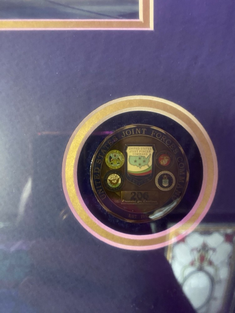 US Joint Forces Command Framed 2010 Presentation For your outstanding support