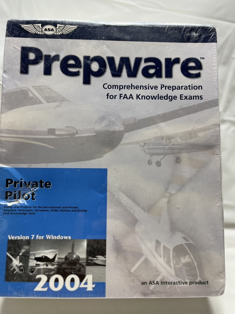 Prepware Preparation For FAA Knowledge Exams Private Pilot Ver 7 Windows 2004