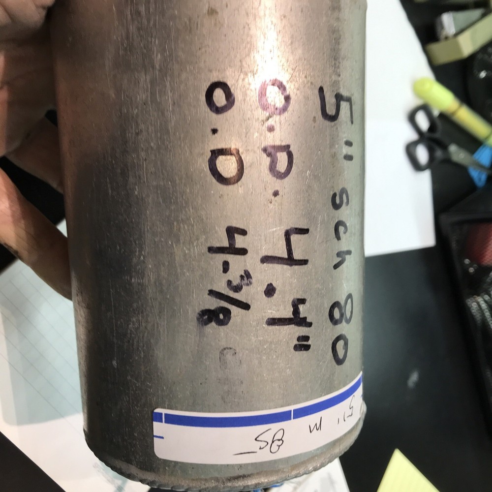 5” MANDEL Sch 80 , Electrical Conduit Tester, Pipe Tester
