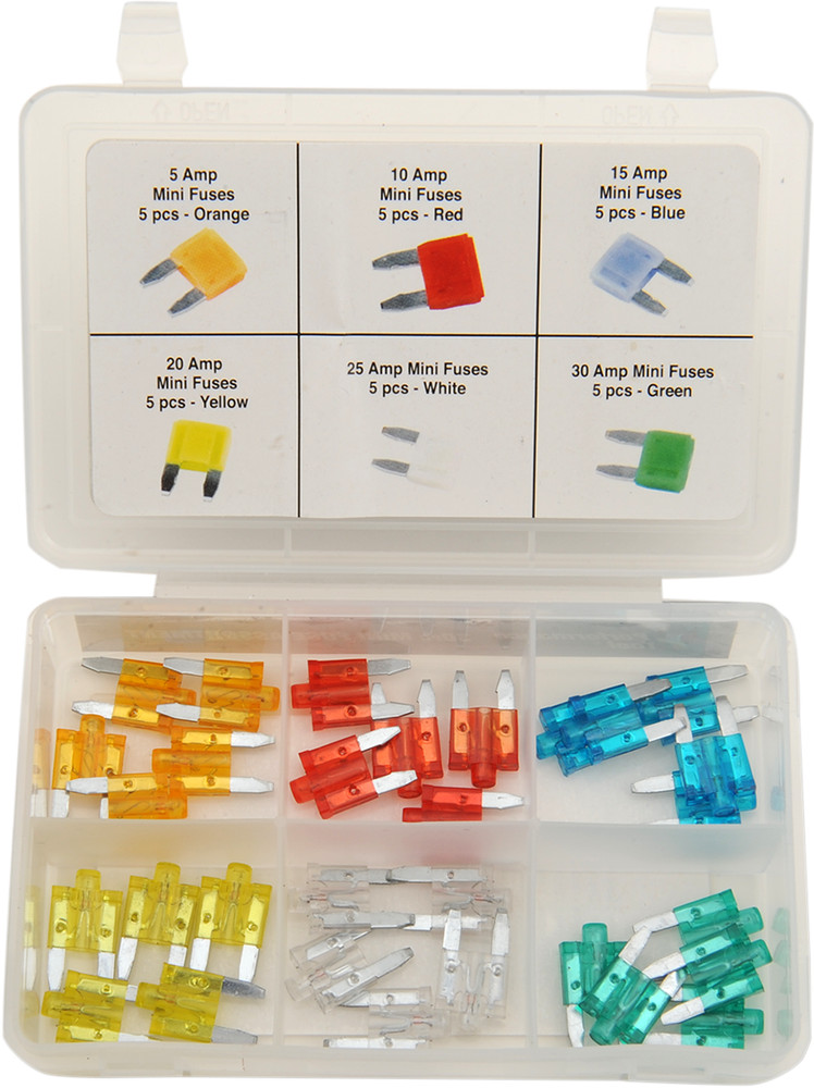 PERFORMANCE TOOL For Fuse Assortment - Mini - LED - 30 Pack W5377