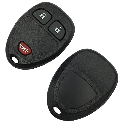 Keyless Entry Remote Control Key Fob Shell Case Replacement Fit for 3 Buttons