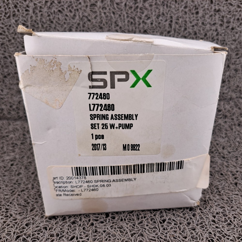 SPX L772460 Spring Assembly Set 25 W + Pump