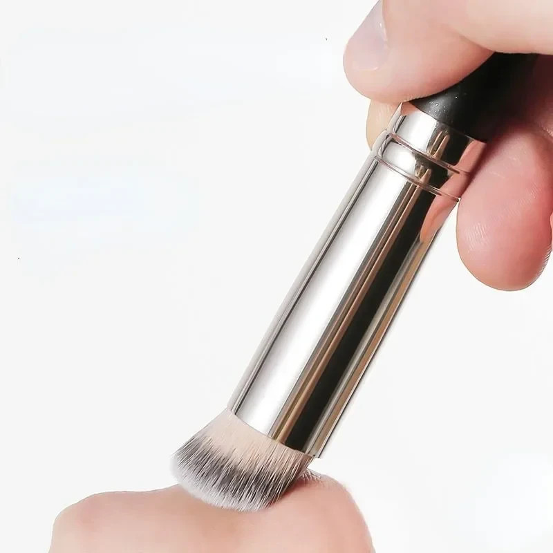 3 Pcs Foundation Concealer & Contour Brush – Dense, Flawless Blending