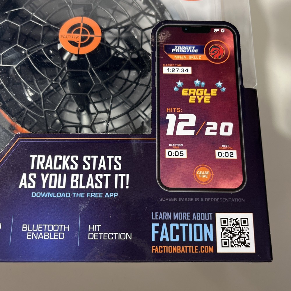 NEW Faction Skyfire Target Drone – Auto-Pilot Bluetooth + Hit Detection