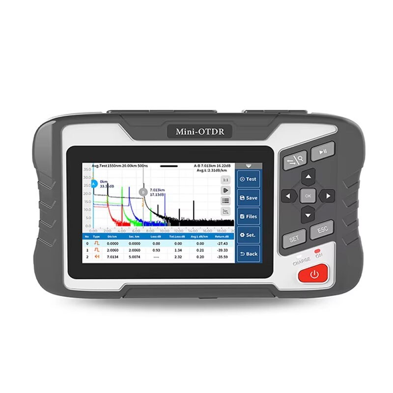 OTDR Optical Time Domain Reflectometer APP Control Support Live Fiber Testing