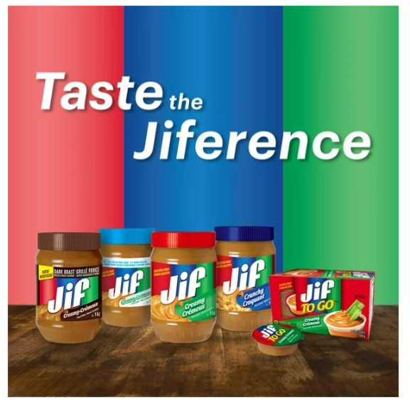 Jif Creamy Peanut Butter, 1kg (Imported from Canada)