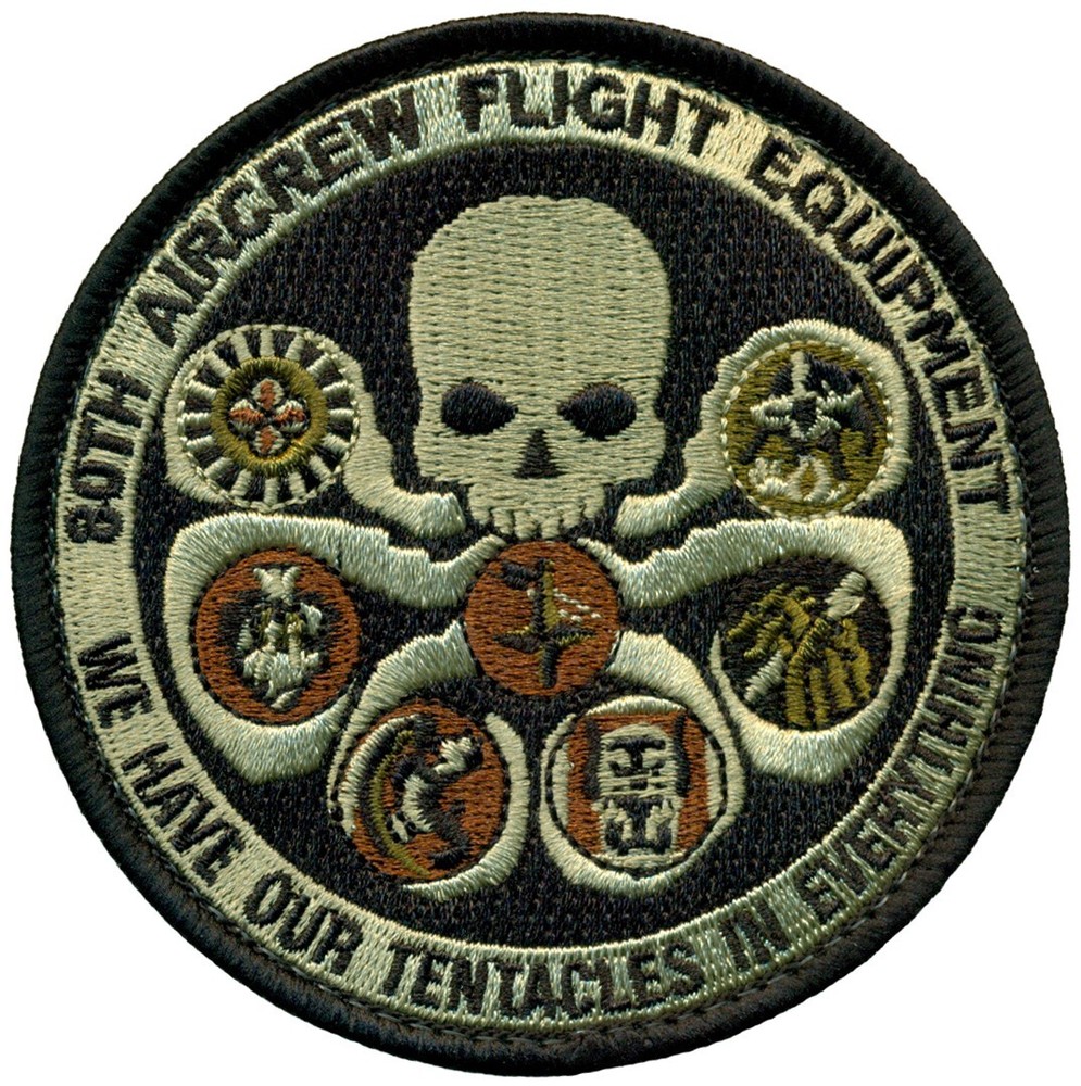 USAF  80th OPERATIONS SUPPORT SQUADRON – AIRCREW FLIGHT EQUIPMENT - PATCH - OCP