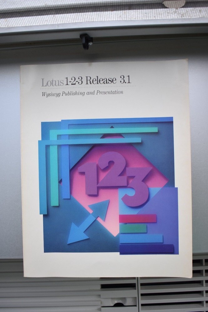 Lotus 123 for DOS Release 3.1+