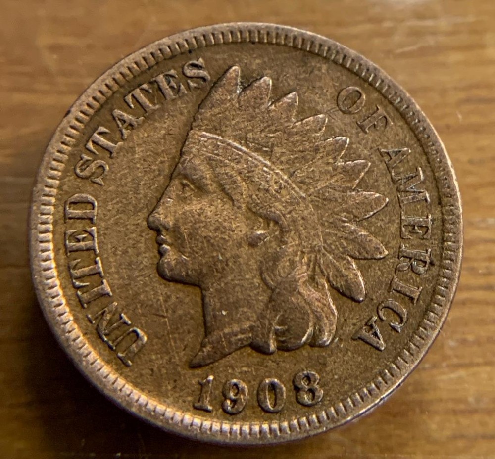 1908-S Indian Cent VF Condition SKU# 31374
