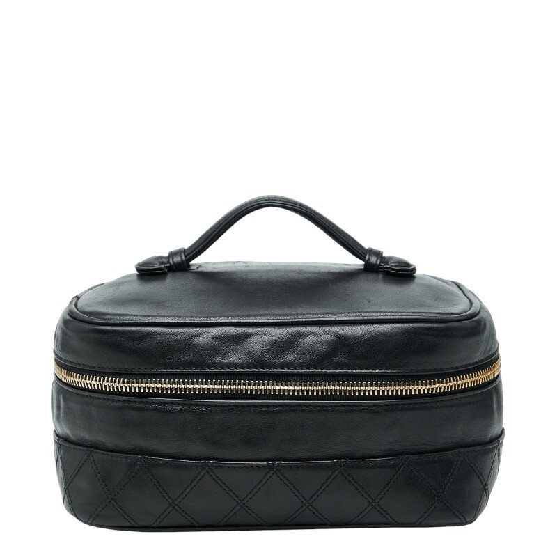 Chanel Coco Mark Bicolor Levannity Bag Lambskin 90073