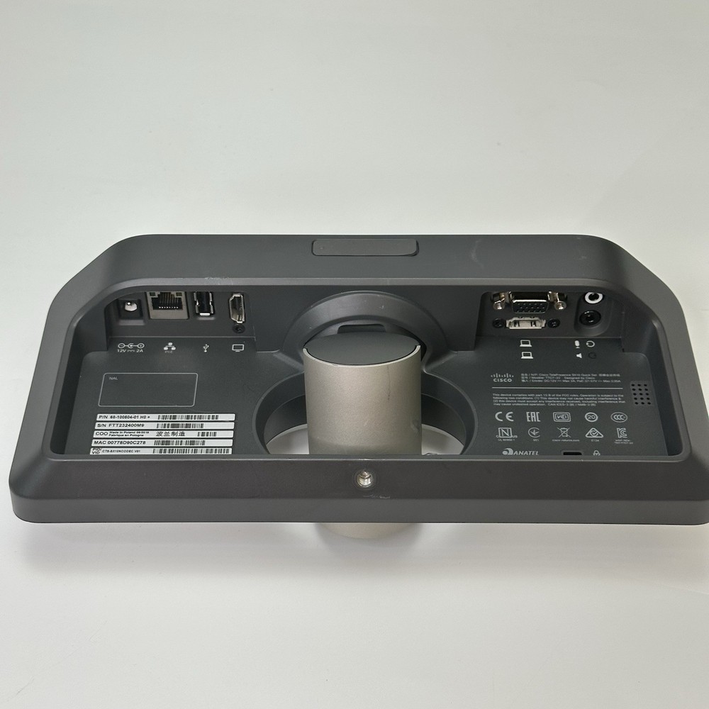 Cisco Telepresence SX10 Quick Set HD Camera - Codec/Camera Only, No Accessories