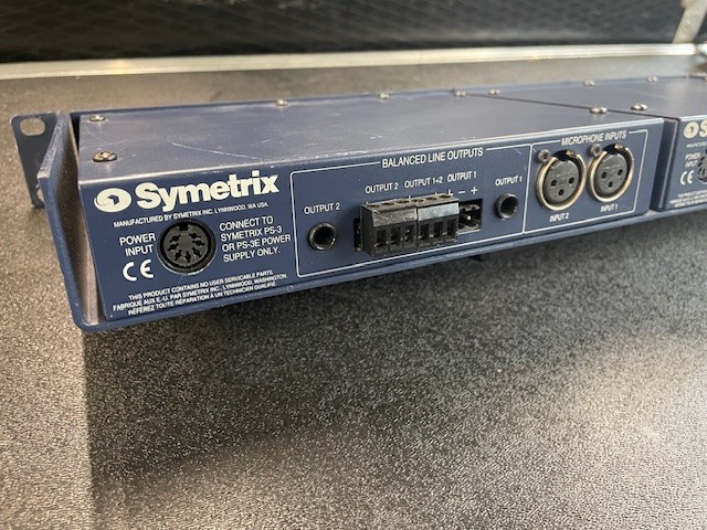 Symetrix 302 Dual Channel Microphone Preamplifier (pair)