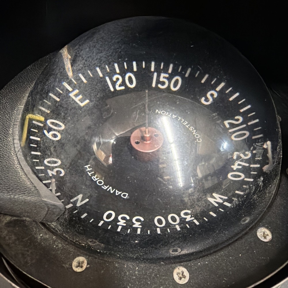 Vintage Danforth Constellation compass