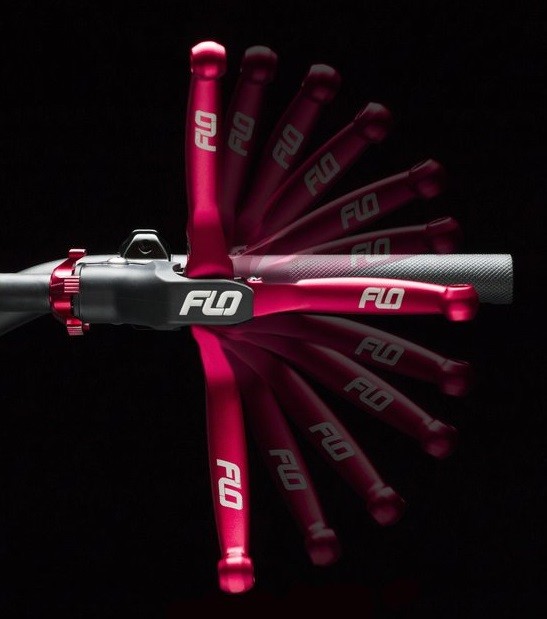 Honda Yamaha Suzuki Kawasaki Clutch lever Assembly by Flo Motorsports Red