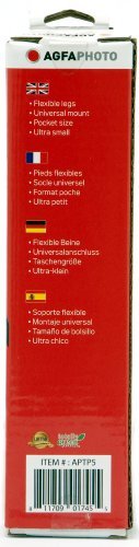 Agfa 5" Flexible Tabletop Tripod - Black **5 Pack**