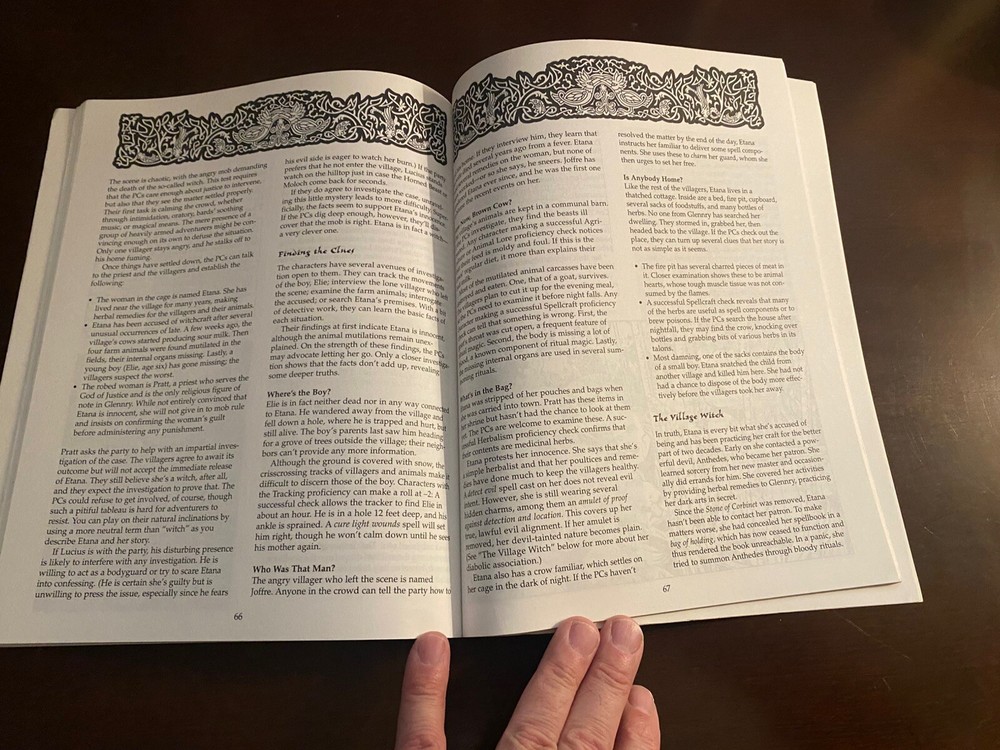 AD&D TSR Adventure Module “Apocolypse Stone”