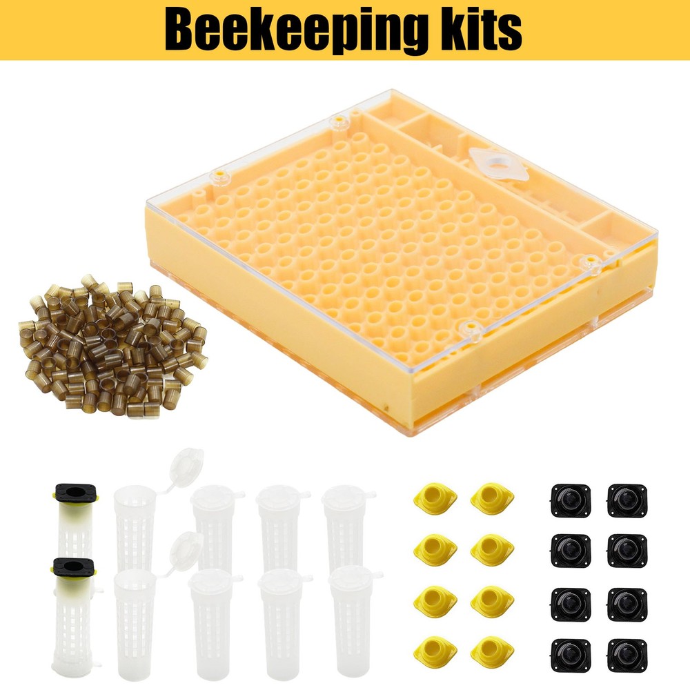 Bee Queen Rearing Cupkit Complete Box System Beekeeping cage Kit / Set Cup NEW