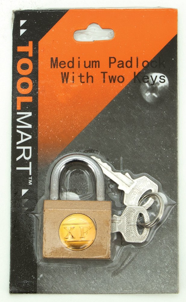 1-1/8" Padlock with Two Keys