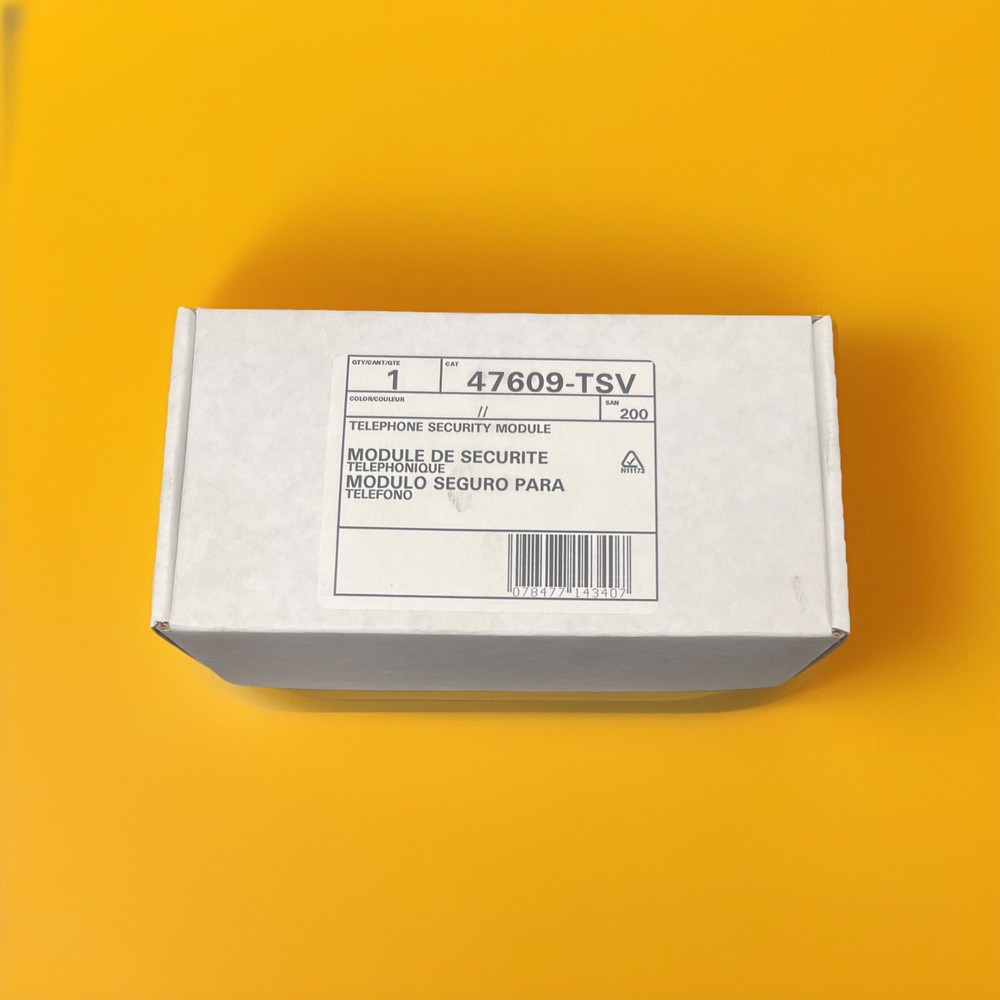 🔥(AN) Leviton 47609-TSV Telephone Security Module Media Modular System