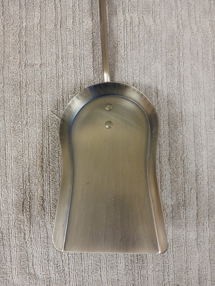 Fireplace Poker Set 3 Piece Chrome Set.