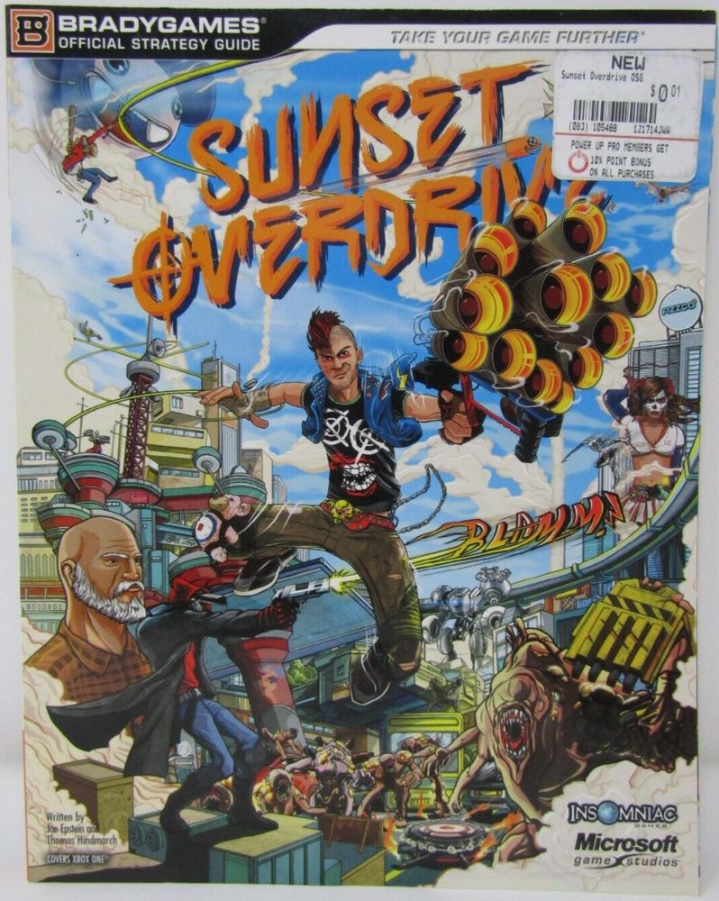 Brady Games Sunset Overdrive Strategy Guide