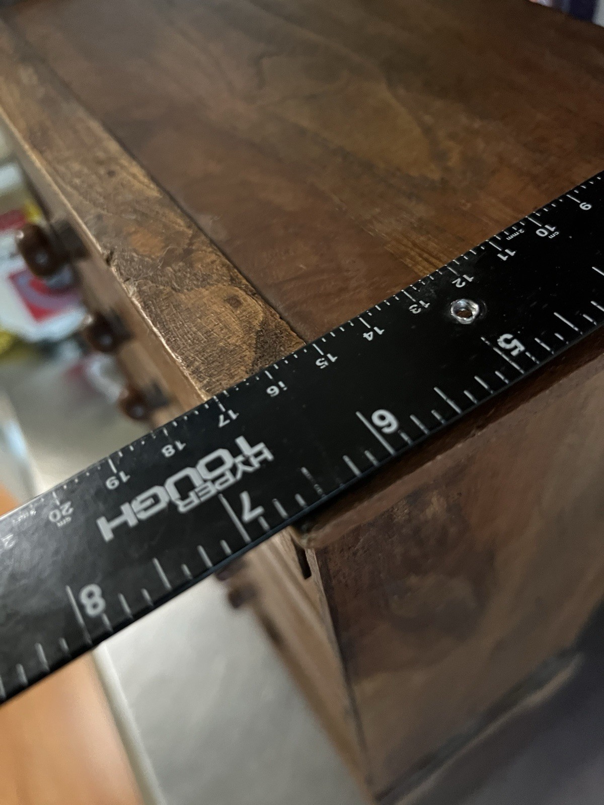 Antique Solid Wood Eight Drawer Collector's Chest | 16.25” x 12.5“ x 6.75” TLC